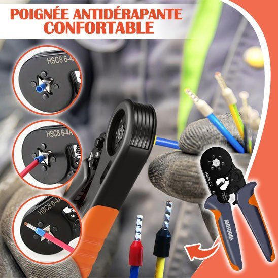 Pince a sertir - Crimptool™ - Astuces brico