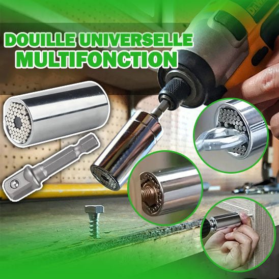 Douille Universelle - CompactKey™ - Astuces brico