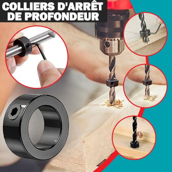 Colliers d'arrêt de profondeur - DepthStop™ - Astuces brico